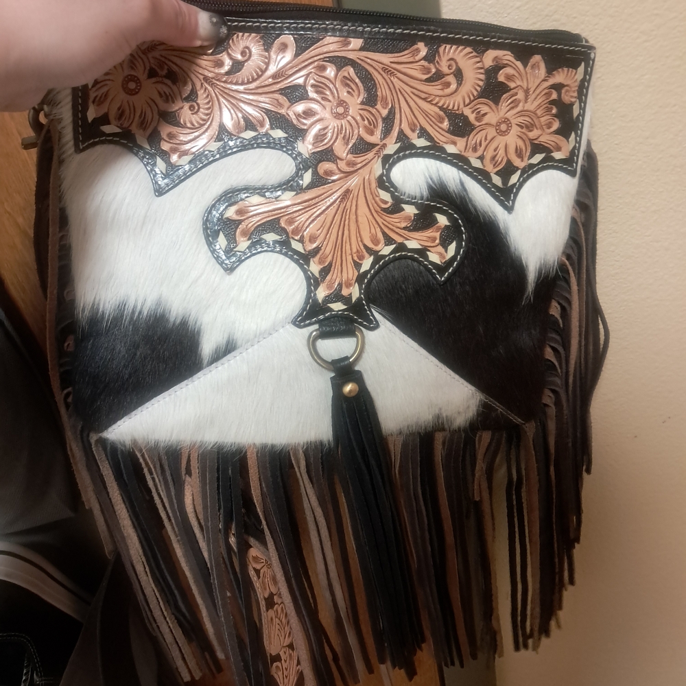 Western Fringe Crossbody Bag